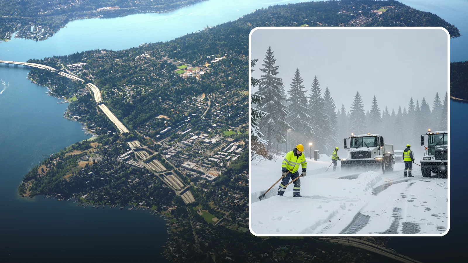 Freezing Rain Response in Mercer Island, King County, WA - When freezing rain turns every surface to invisible glass, we treat your property before the first fall happens.