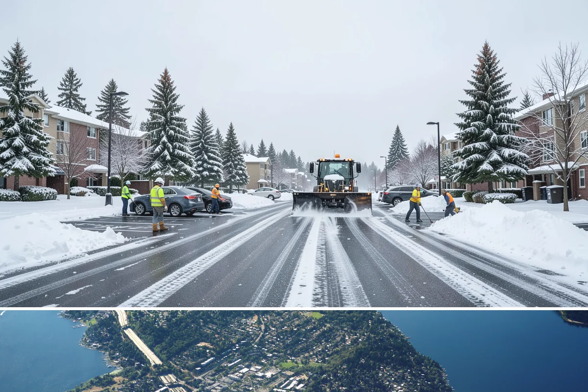 Freezing Rain Response in Mercer Island, King County, WA - Freezing rain events peak from December through early February when shallow cold air pools in the Puget Sound basin beneath...