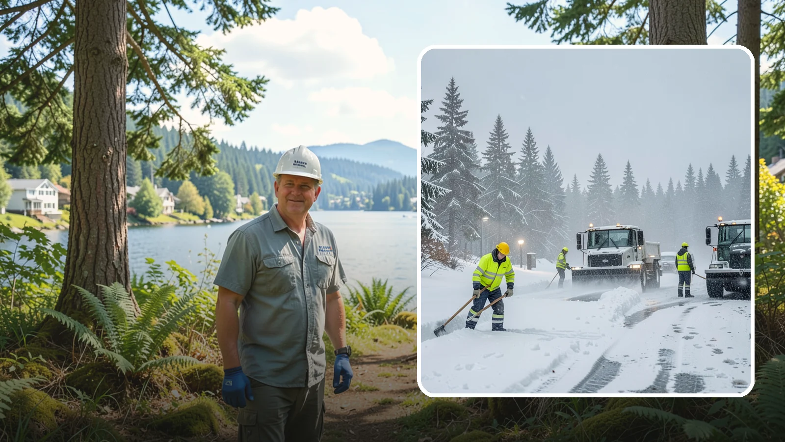Freezing Rain Response in Milton, King County, WA - When freezing rain turns every surface to invisible glass, we treat your property before the first fall happens.