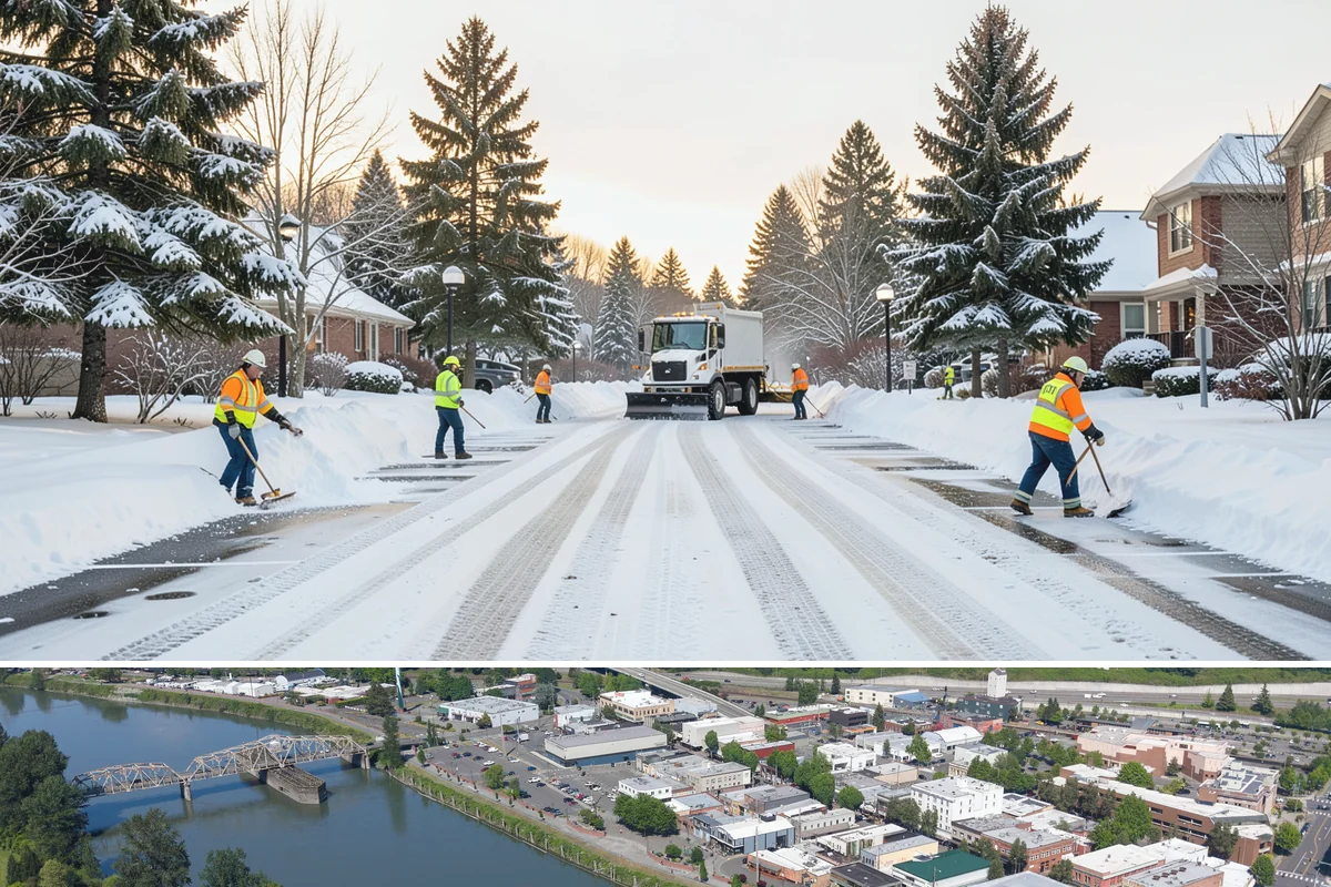 Freezing Rain Response in Mount Vernon, Skagit County, WA - Freezing rain events peak from December through early February when shallow cold air pools in the Puget Sound basin beneath...