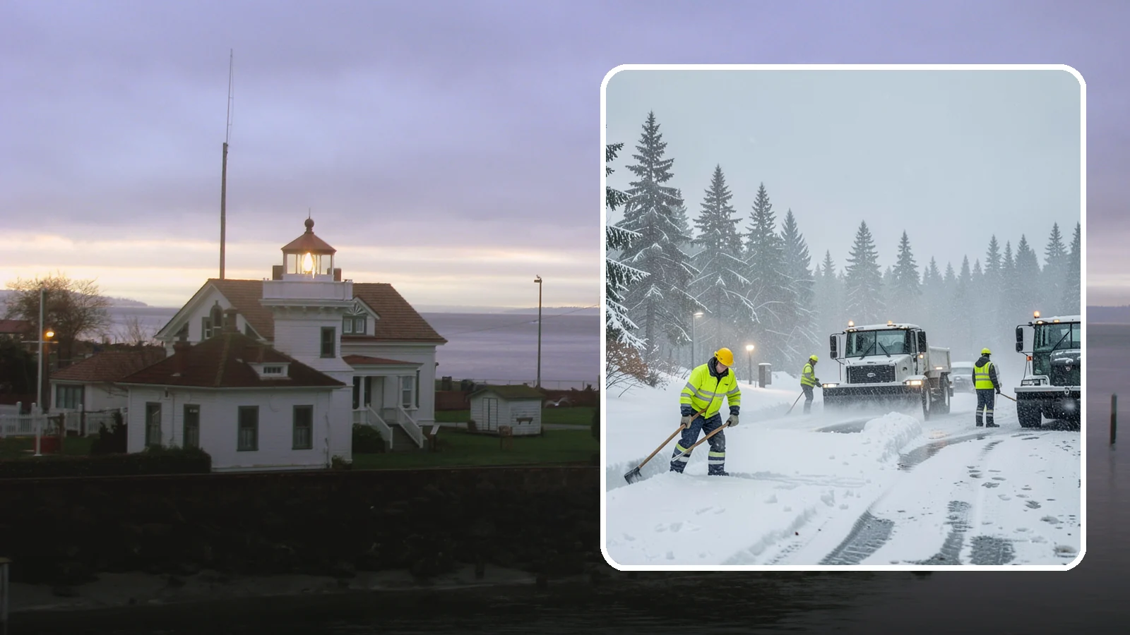 Freezing Rain Response in Mukilteo, Snohomish County, WA - When freezing rain turns every surface to invisible glass, we treat your property before the first fall happens.
