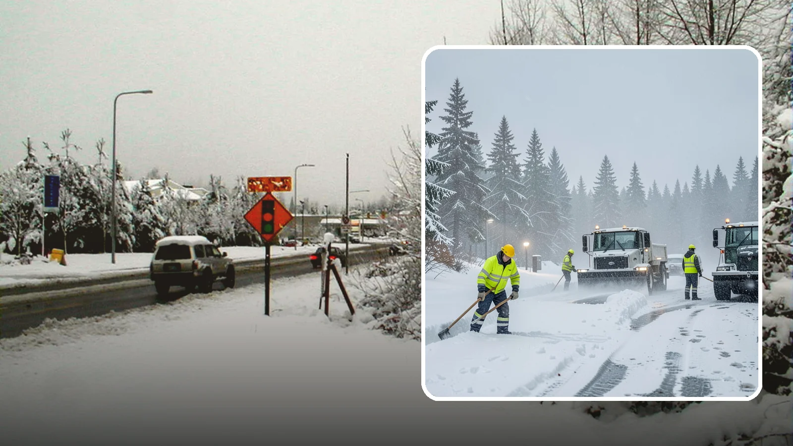 Freezing Rain Response in Newcastle, King County, WA - When freezing rain turns every surface to invisible glass, we treat your property before the first fall happens.