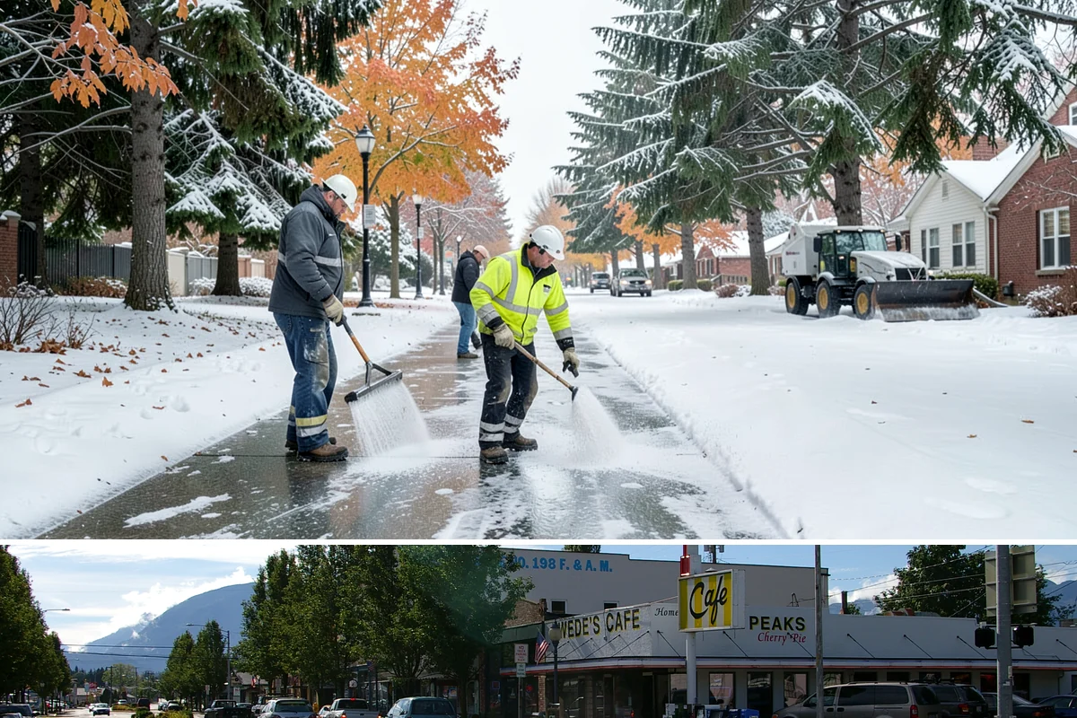 Freezing Rain Response in North Bend, King County, WA - Freezing rain events peak from December through early February when shallow cold air pools in the Puget Sound basin beneath...
