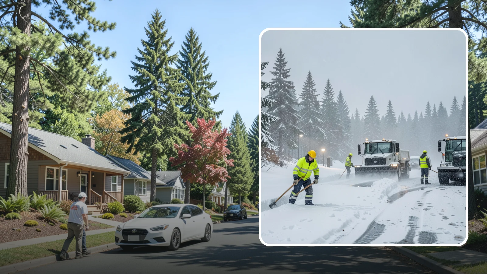 Freezing Rain Response in Orting, Pierce County, WA - When freezing rain turns every surface to invisible glass, we treat your property before the first fall happens.
