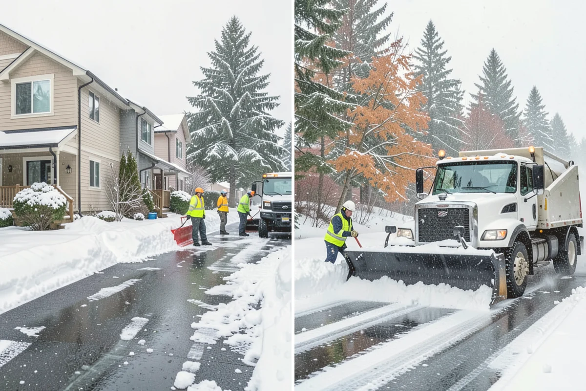 Freezing Rain Response in Orting, Pierce County, WA - Track surface temperatures and dew points as the freezing line approaches