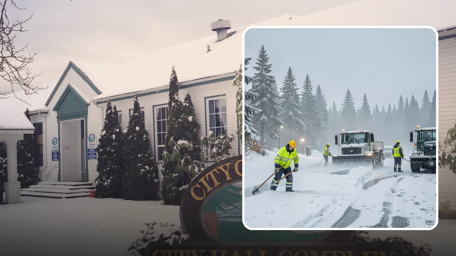 Freezing Rain Response in Pacific, King County, WA - When freezing rain turns every surface to invisible glass, we treat your property before the first fall happens.