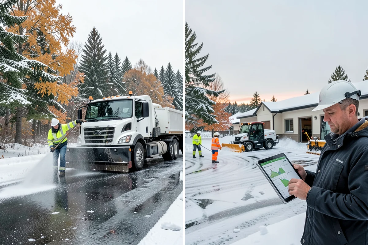 Freezing Rain Response in Pacific, King County, WA - Track surface temperatures and dew points as the freezing line approaches