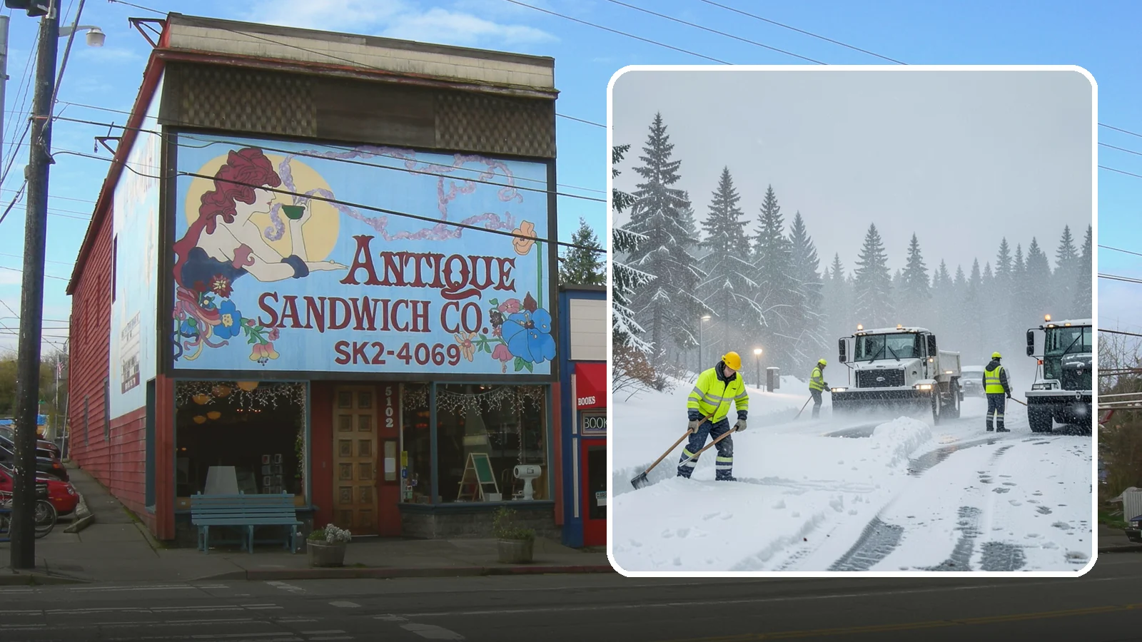 Freezing Rain Response in Ruston, Pierce County, WA - When freezing rain turns every surface to invisible glass, we treat your property before the first fall happens.