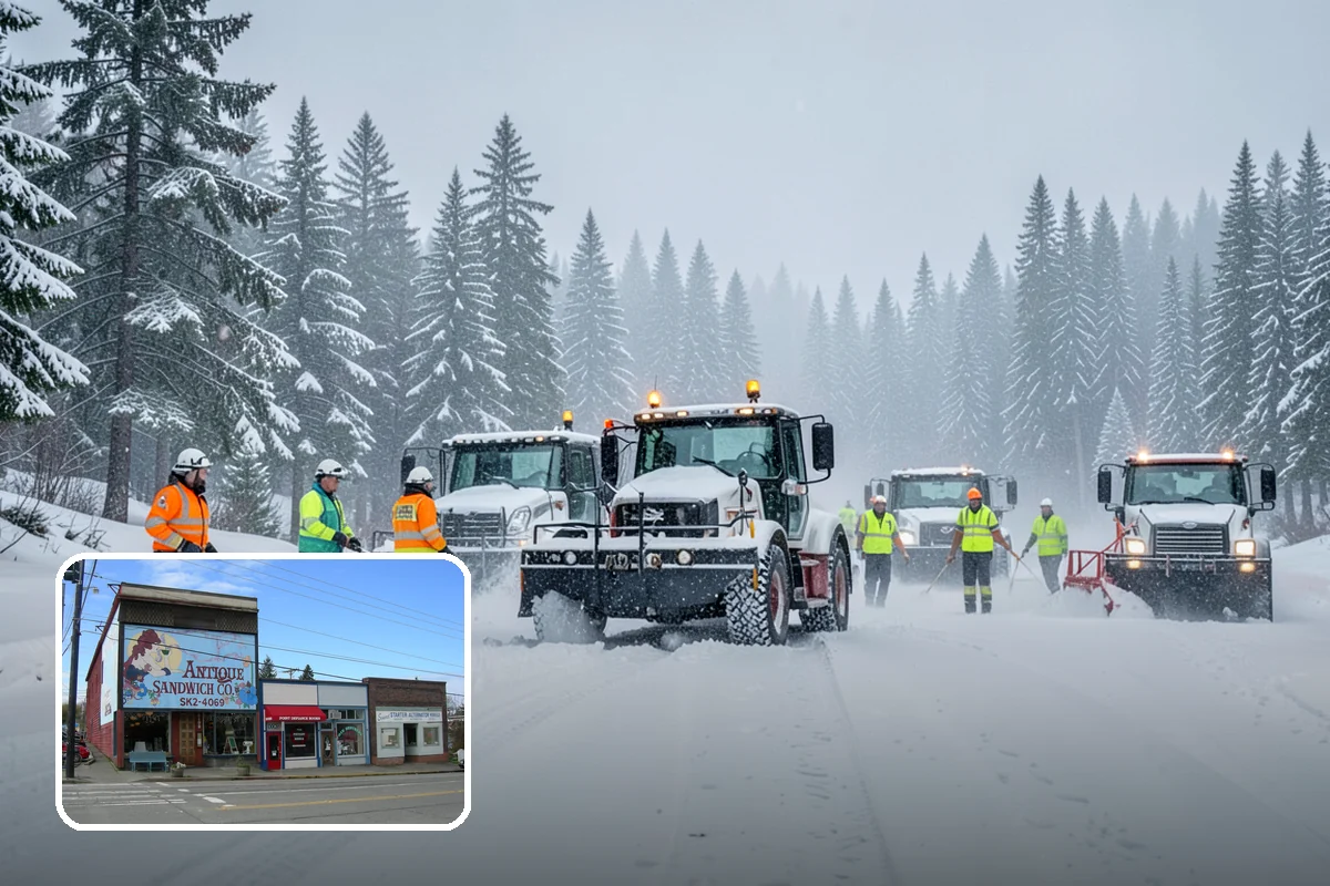 Freezing Rain Response in Ruston, Pierce County, WA - Pre-treatment that stops the glaze from bonding before drizzle even falls