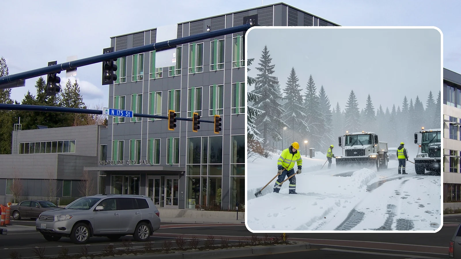 Freezing Rain Response in Shoreline, King County, WA - When freezing rain turns every surface to invisible glass, we treat your property before the first fall happens.