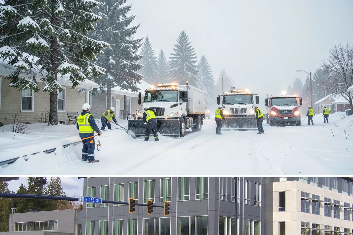 Freezing Rain Response in Shoreline, King County, WA - Freezing rain events peak from December through early February when shallow cold air pools in the Puget Sound basin beneath...