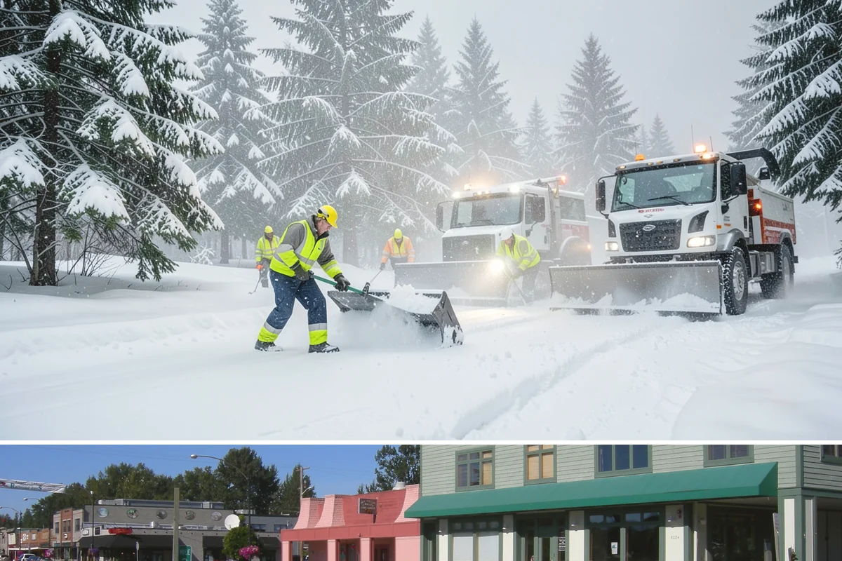 Freezing Rain Response in Snoqualmie, King County, WA - Freezing rain events peak from December through early February when shallow cold air pools in the Puget Sound basin beneath...