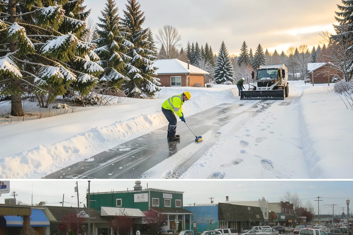 Freezing Rain Response in Stanwood, Snohomish County, WA - Freezing rain events peak from December through early February when shallow cold air pools in the Puget Sound basin beneath...