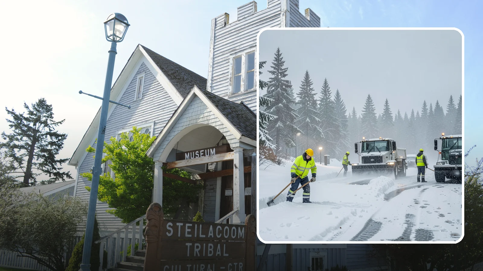 Freezing Rain Response in Steilacoom, Pierce County, WA - When freezing rain turns every surface to invisible glass, we treat your property before the first fall happens.