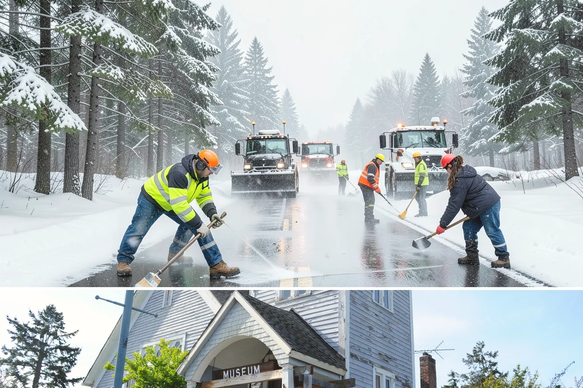 Freezing Rain Response in Steilacoom, Pierce County, WA - Freezing rain events peak from December through early February when shallow cold air pools in the Puget Sound basin beneath...