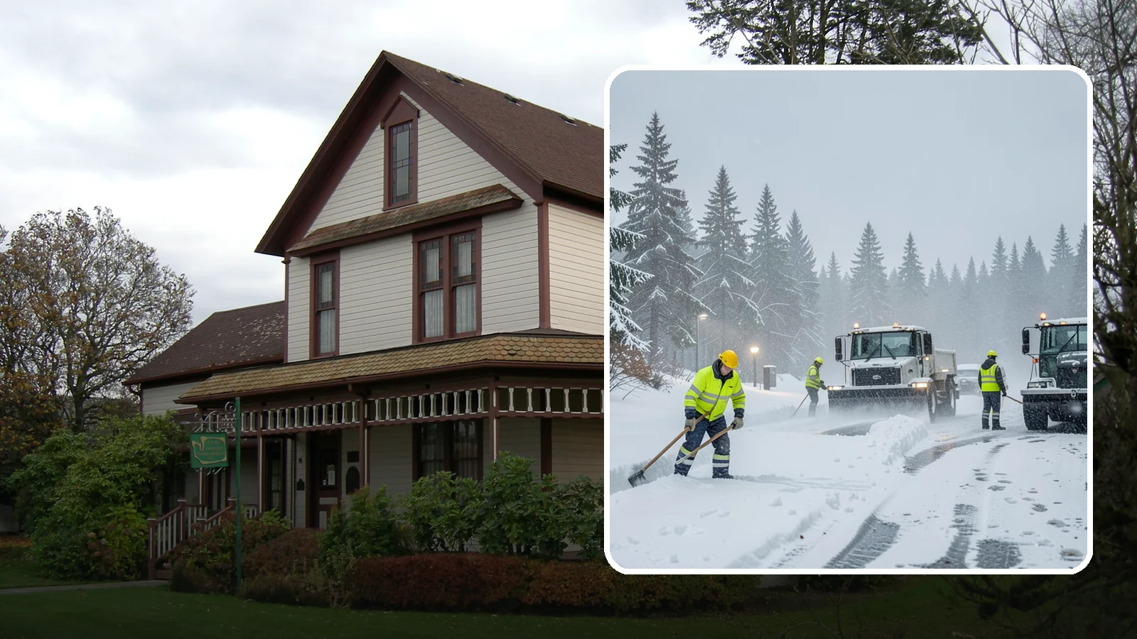 Freezing Rain Response in Sumner, Pierce County, WA - When freezing rain turns every surface to invisible glass, we treat your property before the first fall happens.