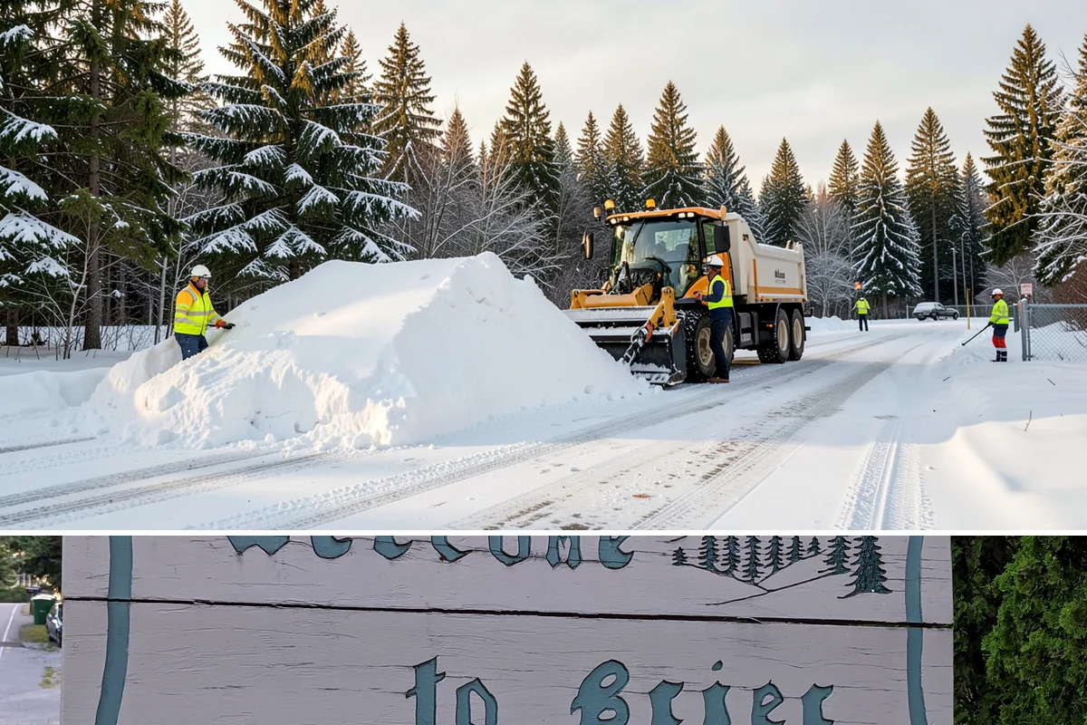 Front Entrance Snow Removal in Brier, Snohomish County, WA - Get on our route by late November so your entrance is protected before the season's first hard frost.