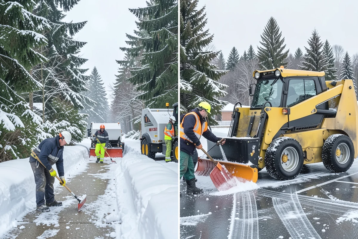 Front Entrance Snow Removal in Darrington, Snohomish County, WA - We assess the landing, approach, and door threshold