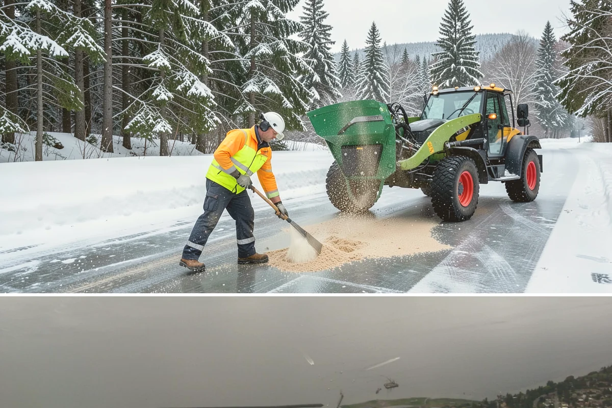 Front Entrance Snow Removal in Des Moines, King County, WA - Get on our route by late November so your entrance is protected before the season's first hard frost.