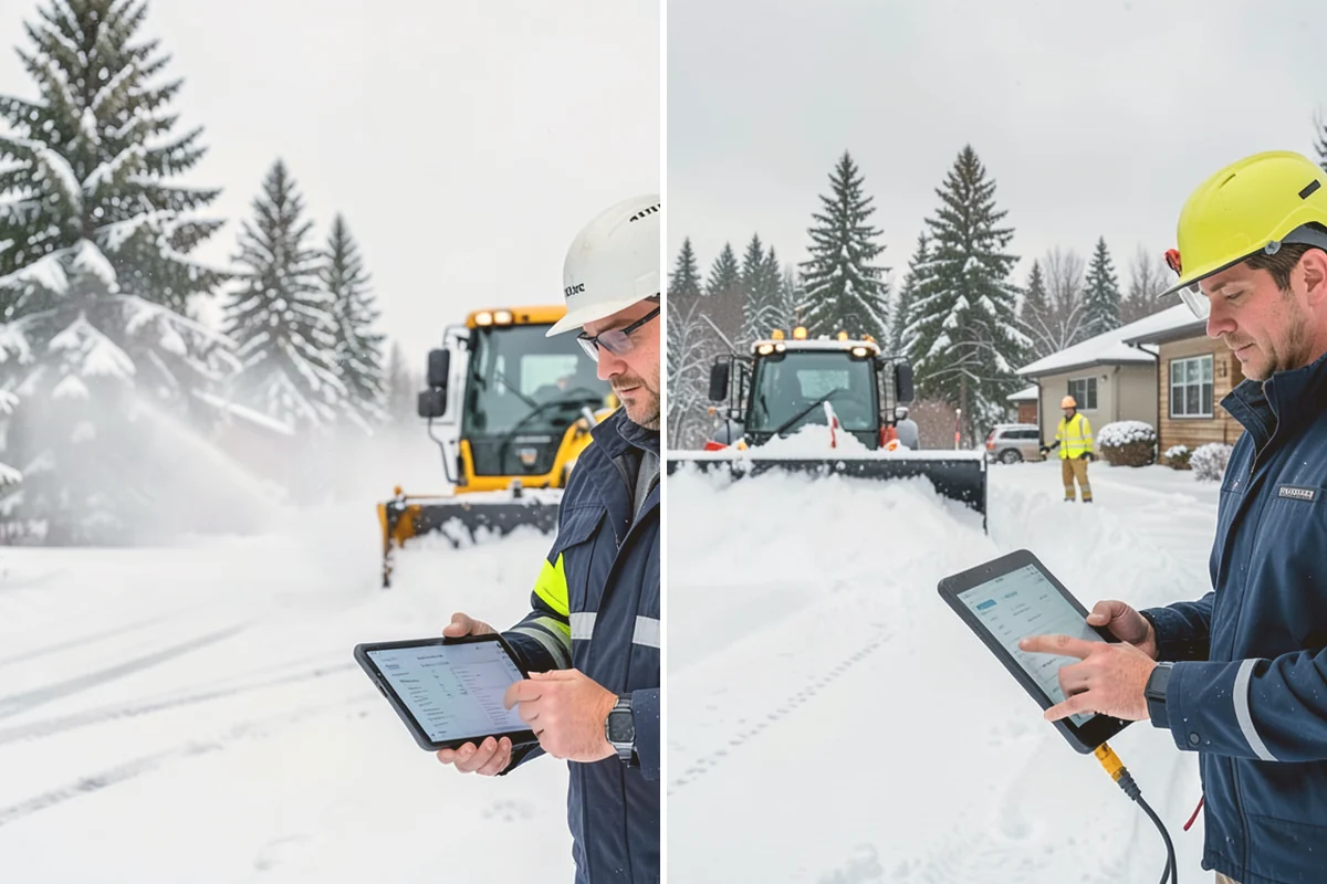 Front Entrance Snow Removal in Edmonds, Snohomish County, WA - We assess the landing, approach, and door threshold