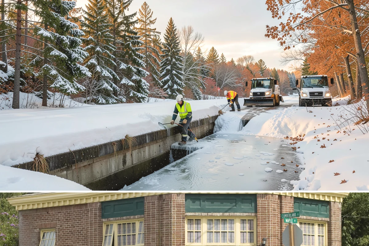 Front Entrance Snow Removal in Hamilton, Skagit County, WA - Get on our route by late November so your entrance is protected before the season's first hard frost.