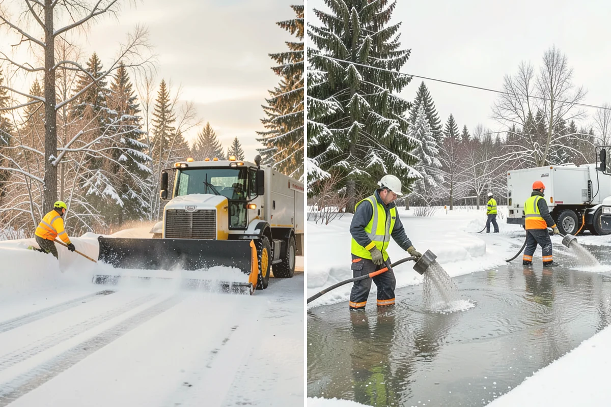 Front Entrance Snow Removal in Index, Snohomish County, WA - We assess the landing, approach, and door threshold