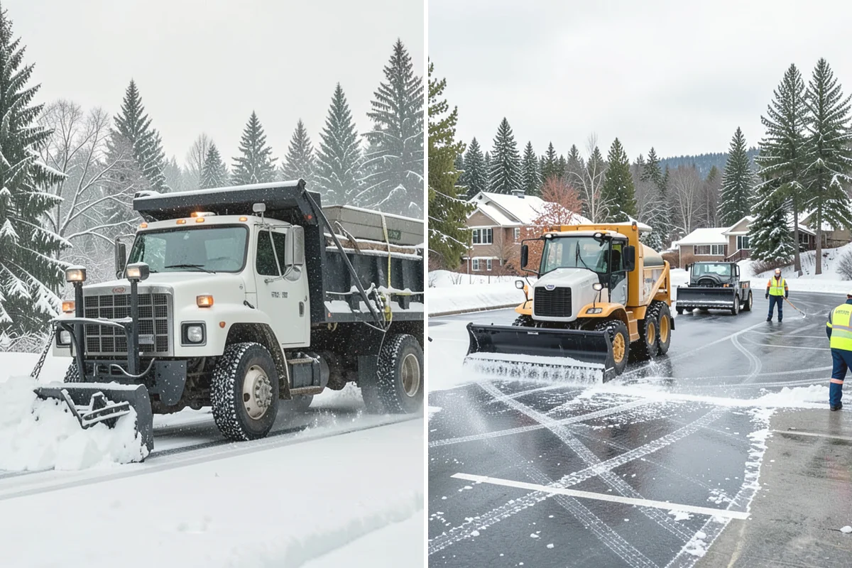Front Entrance Snow Removal in Issaquah, King County, WA - We assess the landing, approach, and door threshold