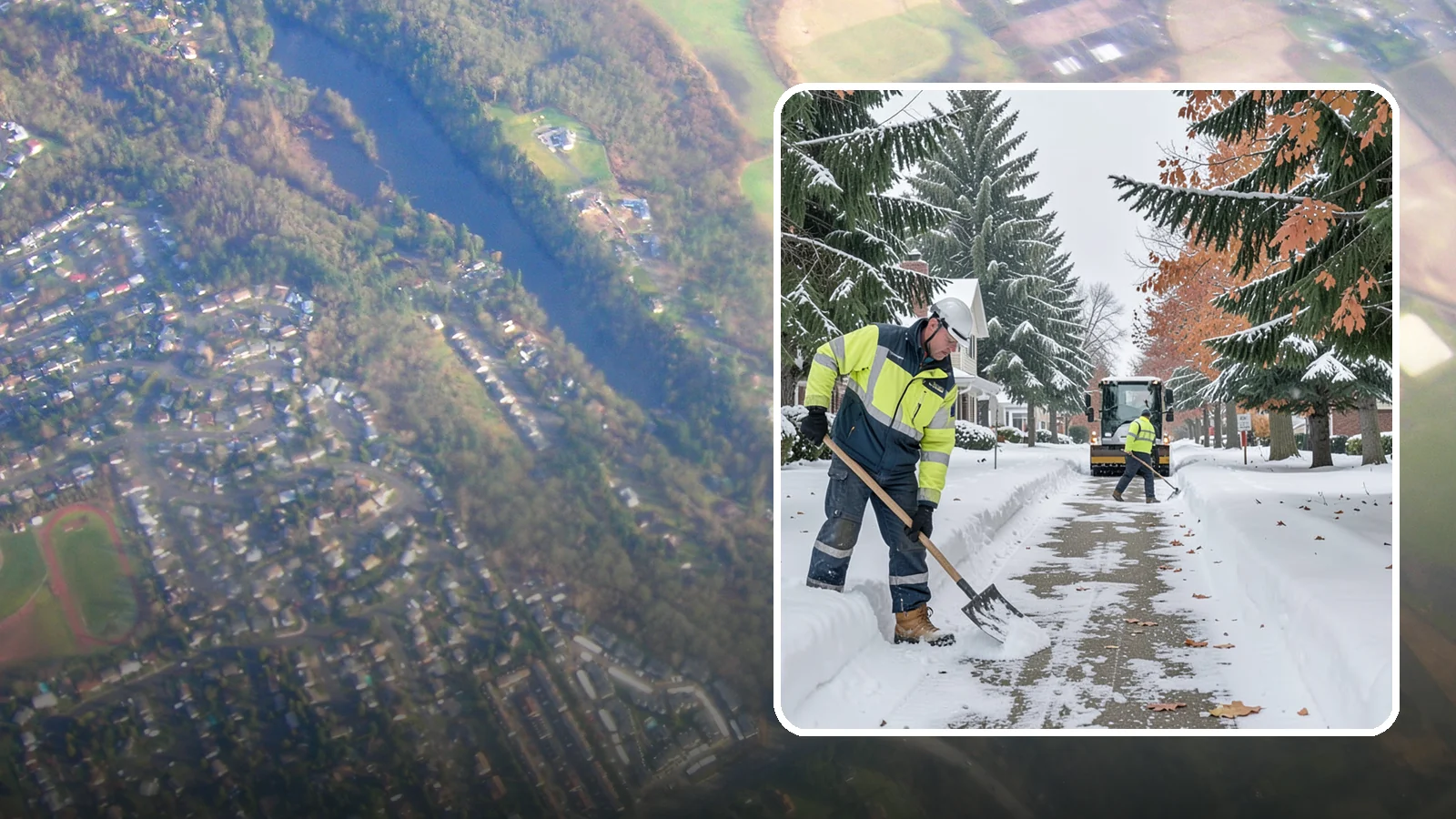 Front Walkway Snow Removal in Algona, King County, WA - We clear the front walkway so your main path from street to door stays safe during Western Washington snow events.