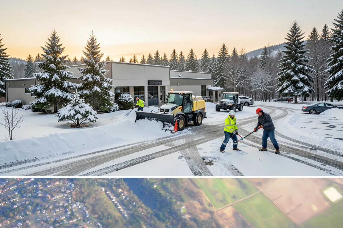 Front Walkway Snow Removal in Algona, King County, WA - Front walkways need attention from the first overnight accumulation through the late-winter freeze-thaw cycles that grip the...