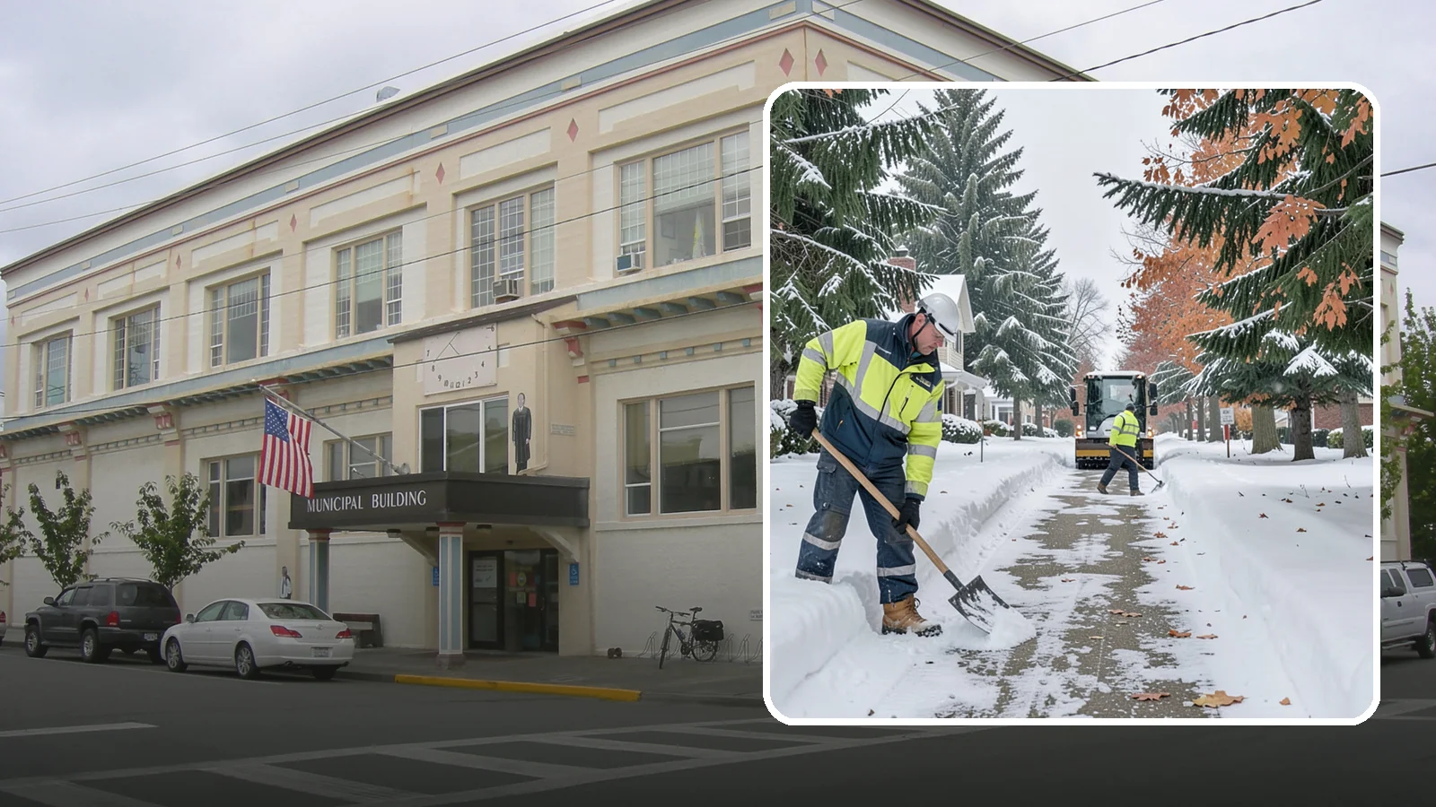 Front Walkway Snow Removal in Anacortes, Skagit County, WA - We clear the front walkway so your main path from street to door stays safe during Western Washington snow events.