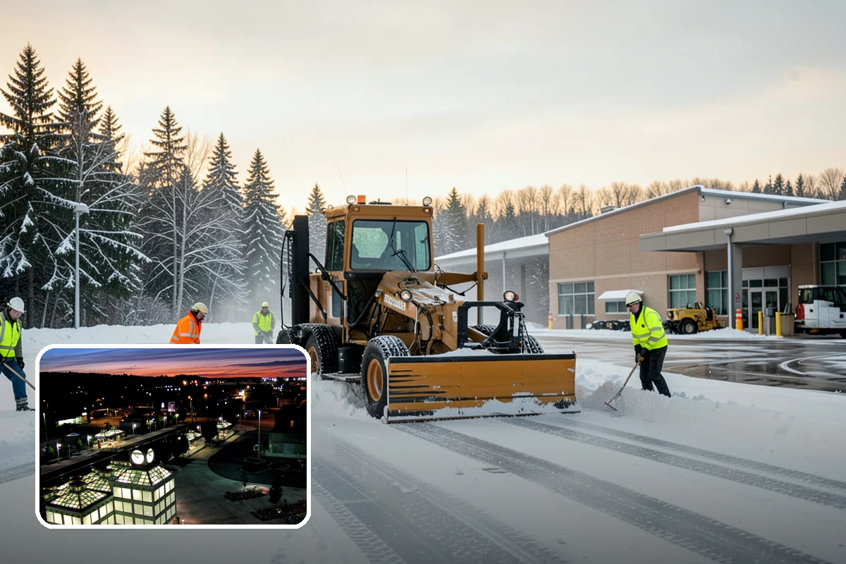 Front Walkway Snow Removal in Auburn, King County, WA - Keeps your primary entrance safe for family and guests