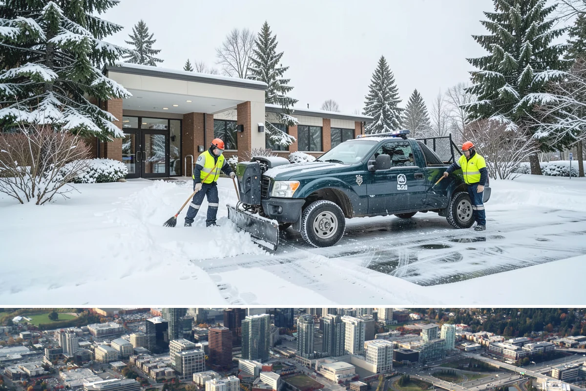 Front Walkway Snow Removal in Bellevue, King County, WA - Front walkways need attention from the first overnight accumulation through the late-winter freeze-thaw cycles that grip the...