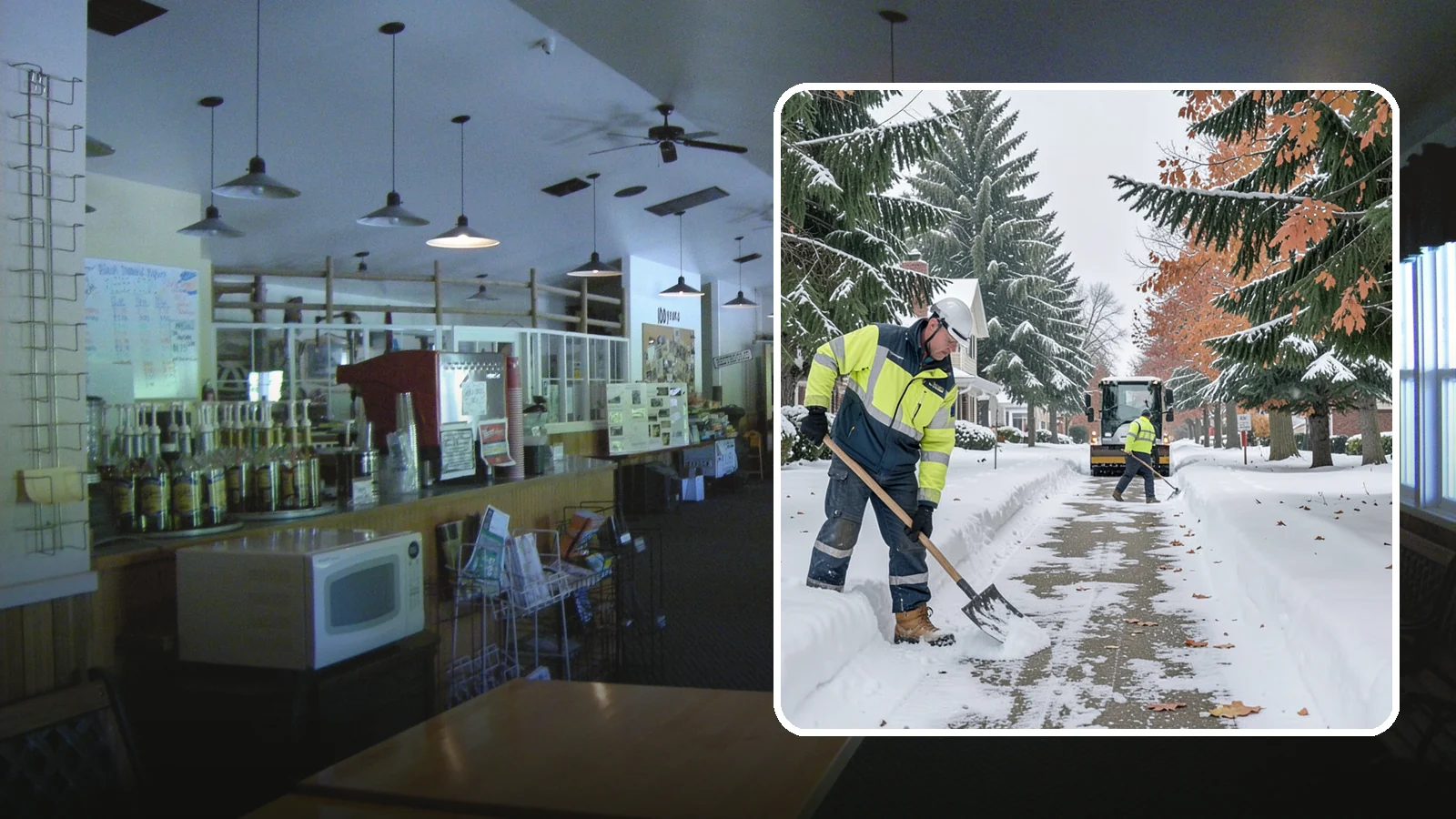 Front Walkway Snow Removal in Black Diamond, King County, WA - We clear the front walkway so your main path from street to door stays safe during Western Washington snow events.