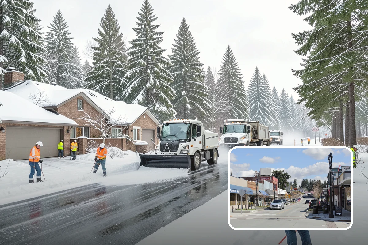 Front Walkway Snow Removal in Bothell, King County, WA - Keeps your primary entrance safe for family and guests