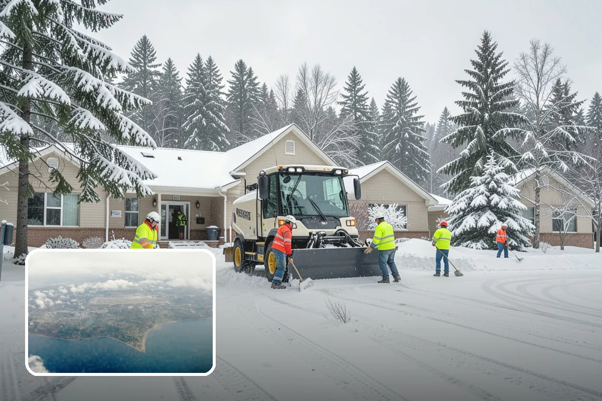 Front Walkway Snow Removal in Burien, King County, WA - Keeps your primary entrance safe for family and guests
