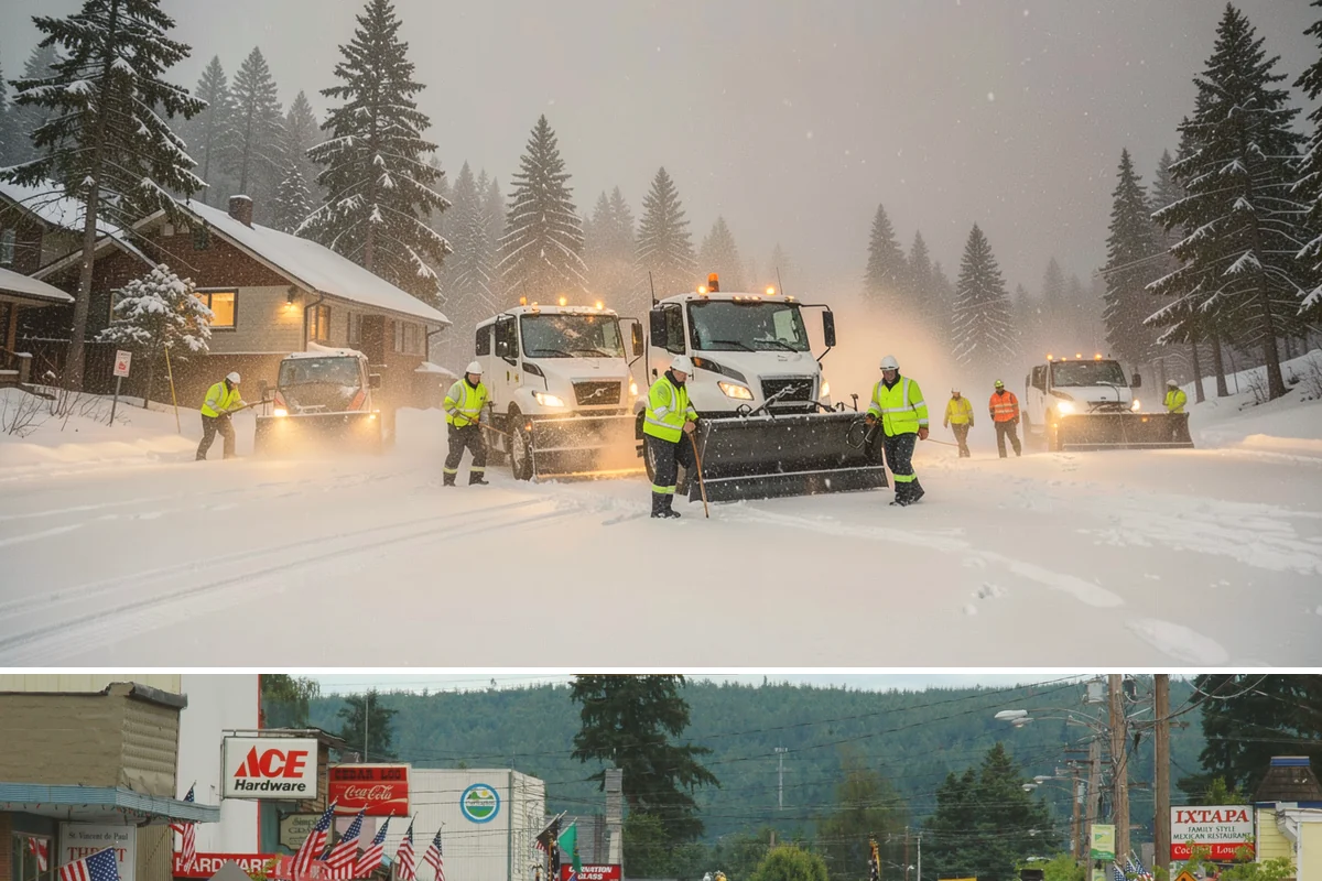 Front Walkway Snow Removal in Carnation, King County, WA - Front walkways need attention from the first overnight accumulation through the late-winter freeze-thaw cycles that grip the...