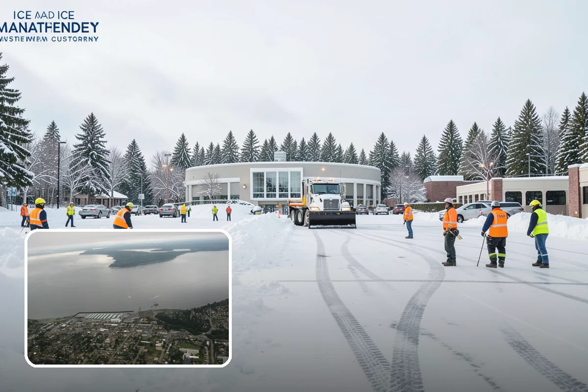 Front Walkway Snow Removal in Des Moines, King County, WA - Keeps your primary entrance safe for family and guests
