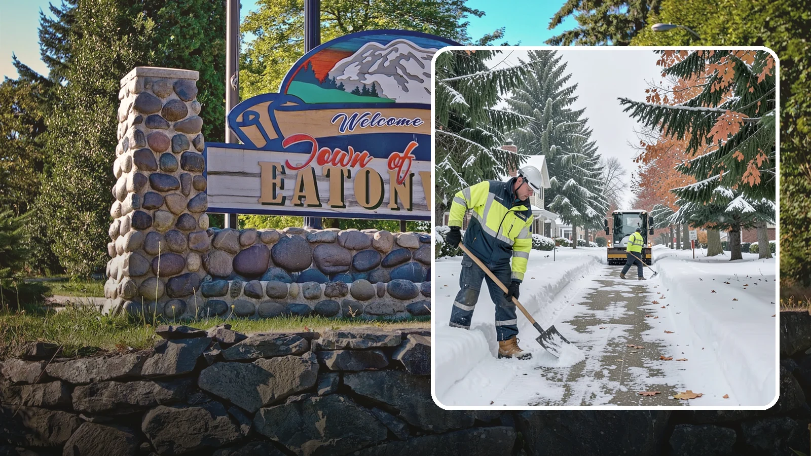 Front Walkway Snow Removal in Eatonville, Pierce County, WA - We clear the front walkway so your main path from street to door stays safe during Western Washington snow events.