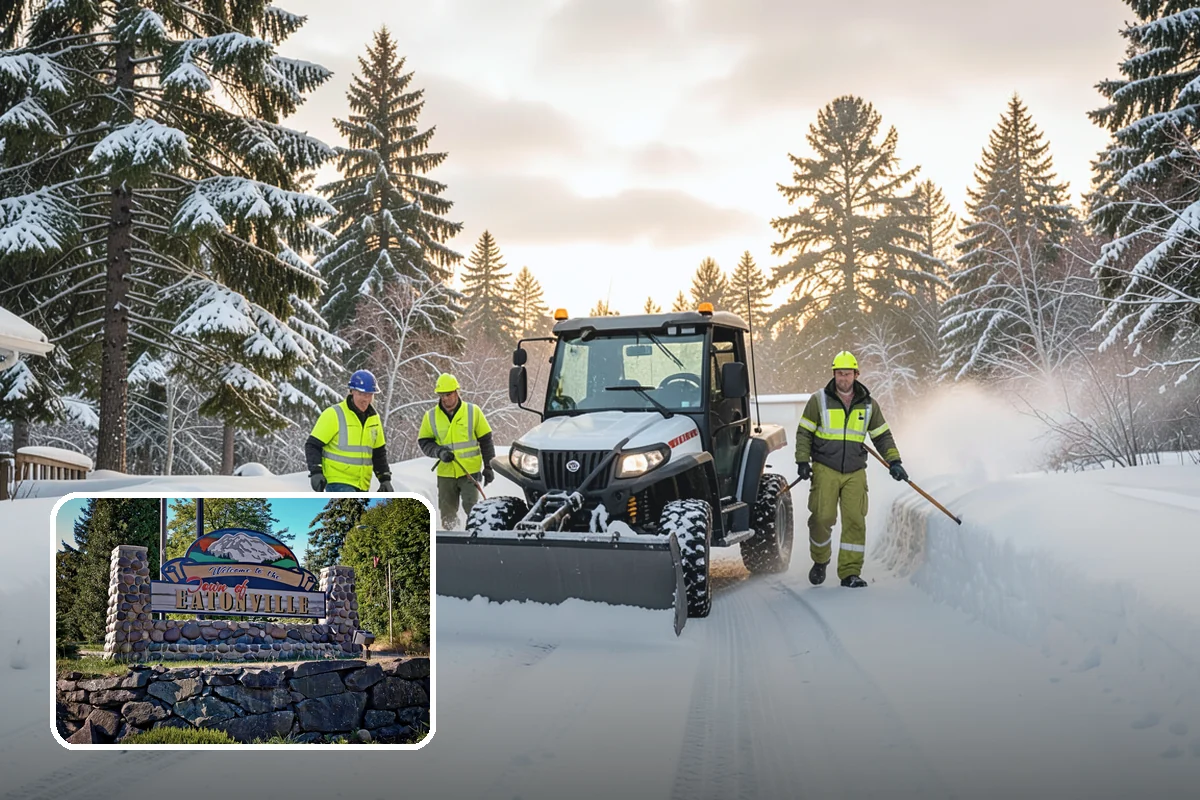 Front Walkway Snow Removal in Eatonville, Pierce County, WA - Keeps your primary entrance safe for family and guests