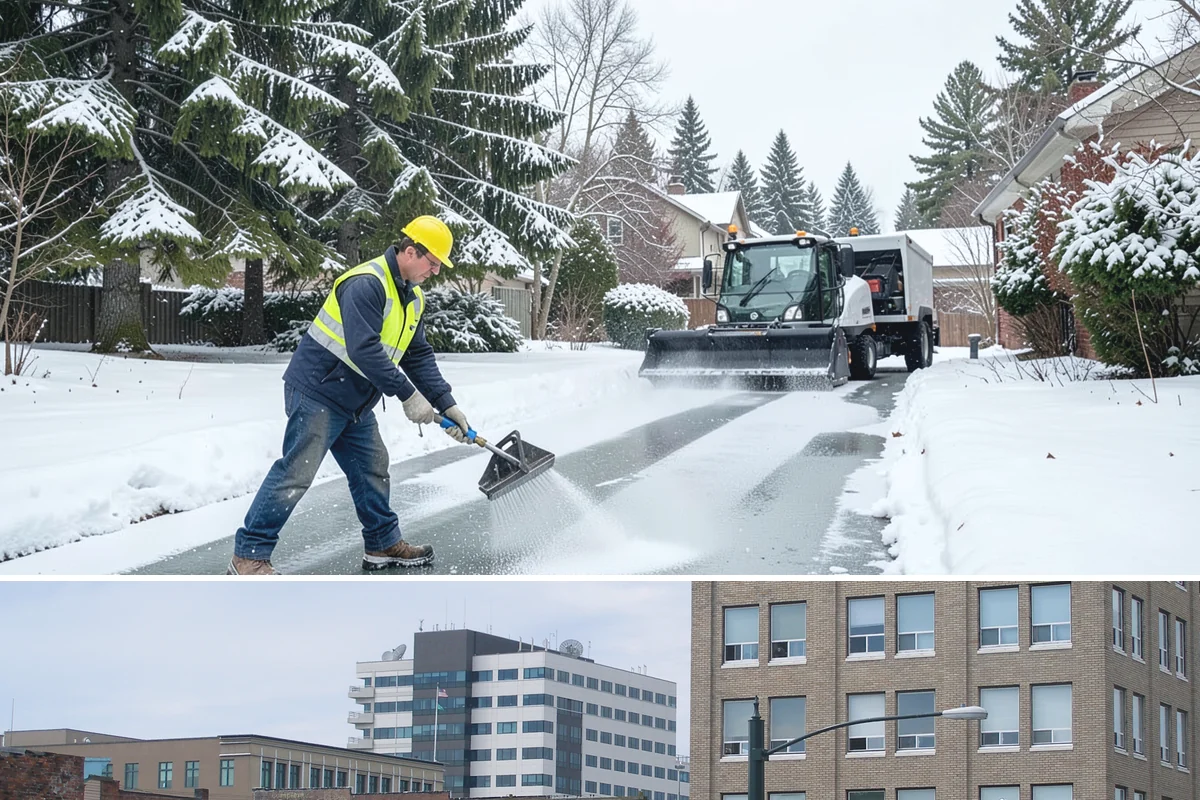 Front Walkway Snow Removal in Everett, Snohomish County, WA - Front walkways need attention from the first overnight accumulation through the late-winter freeze-thaw cycles that grip the...