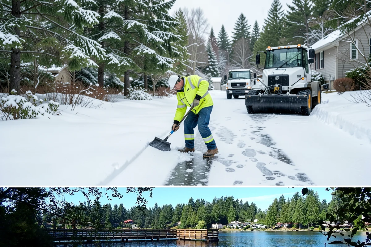Front Walkway Snow Removal in Federal Way, King County, WA - Front walkways need attention from the first overnight accumulation through the late-winter freeze-thaw cycles that grip the...