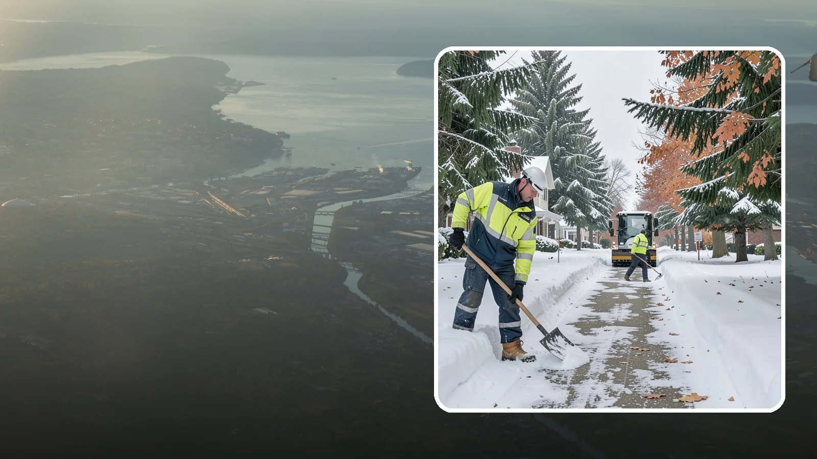 Front Walkway Snow Removal in Fife, Pierce County, WA - We clear the front walkway so your main path from street to door stays safe during Western Washington snow events.