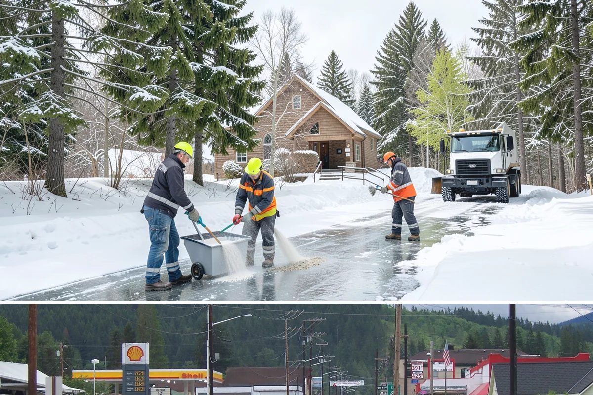 Front Walkway Snow Removal in Granite Falls, Snohomish County, WA - Front walkways need attention from the first overnight accumulation through the late-winter freeze-thaw cycles that grip the...