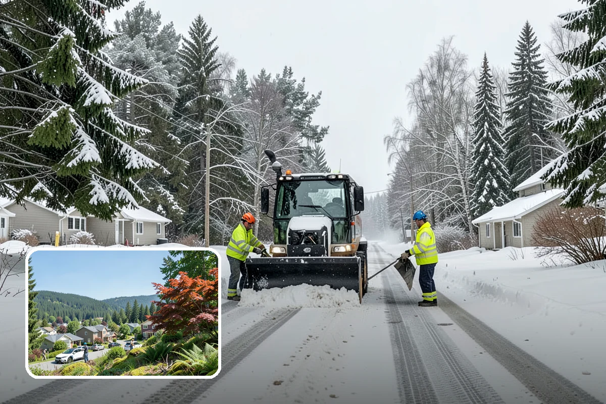 Front Walkway Snow Removal in Index, Snohomish County, WA - Keeps your primary entrance safe for family and guests