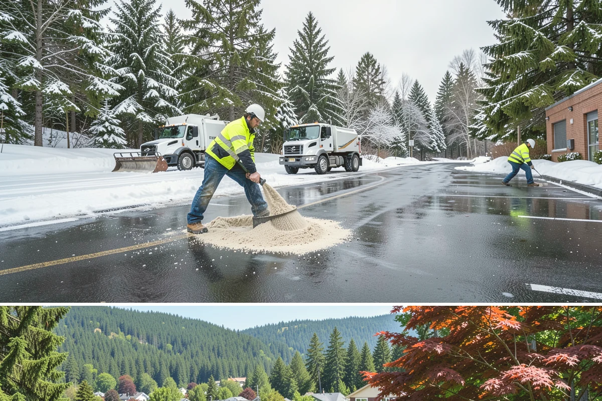 Front Walkway Snow Removal in Index, Snohomish County, WA - Front walkways need attention from the first overnight accumulation through the late-winter freeze-thaw cycles that grip the...