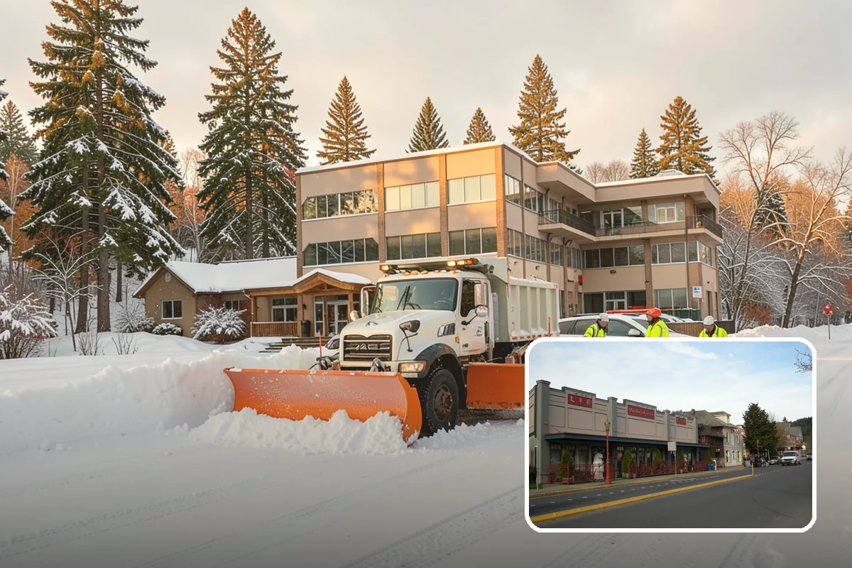 Front Walkway Snow Removal in Issaquah, King County, WA - Keeps your primary entrance safe for family and guests