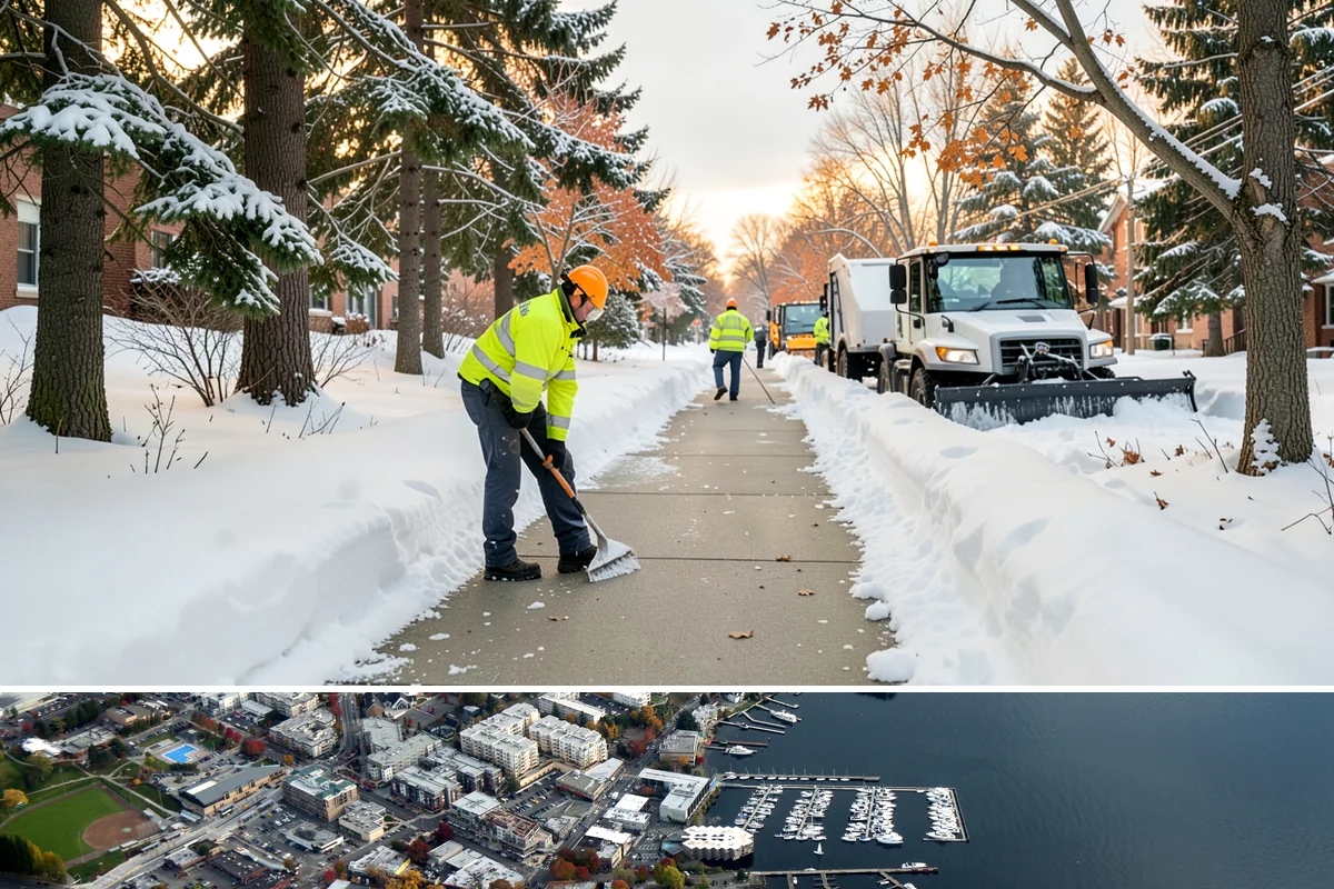 Front Walkway Snow Removal in Kirkland, King County, WA - Front walkways need attention from the first overnight accumulation through the late-winter freeze-thaw cycles that grip the...