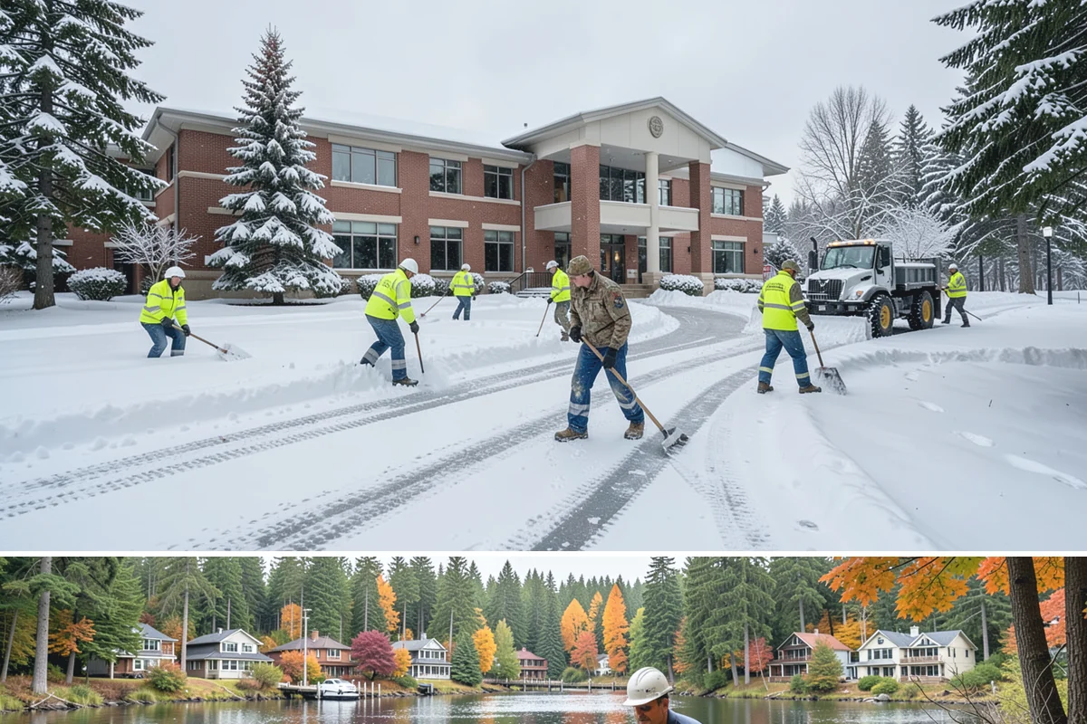 Front Walkway Snow Removal in La Conner, Skagit County, WA - Front walkways need attention from the first overnight accumulation through the late-winter freeze-thaw cycles that grip the...