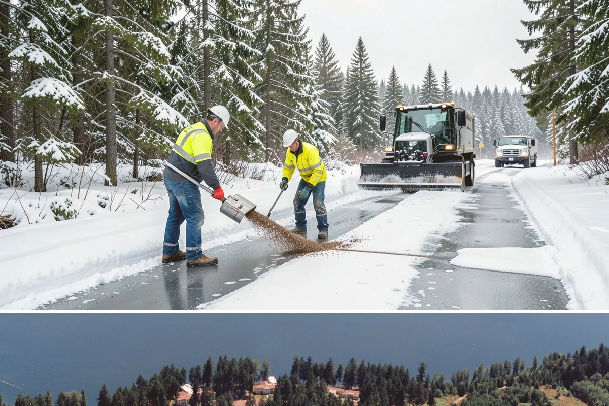 Front Walkway Snow Removal in Lakewood, Pierce County, WA - Front walkways need attention from the first overnight accumulation through the late-winter freeze-thaw cycles that grip the...