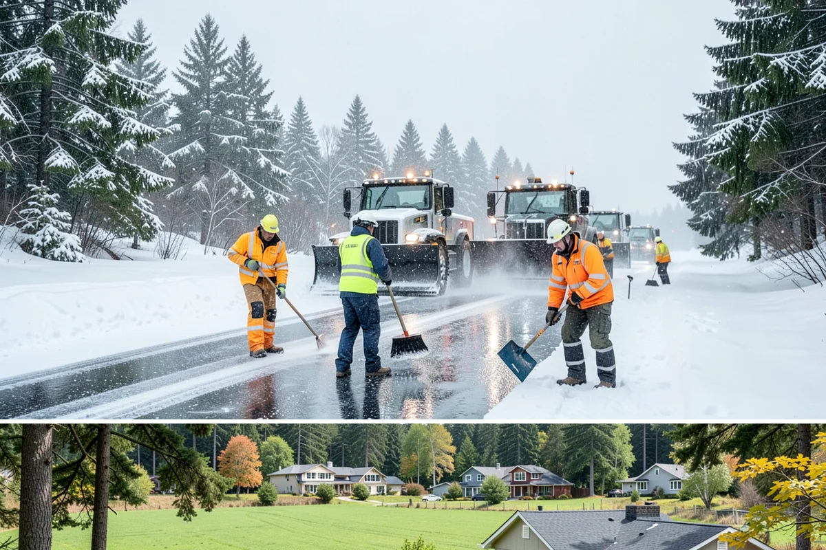 Front Walkway Snow Removal in Lyman, Skagit County, WA - Front walkways need attention from the first overnight accumulation through the late-winter freeze-thaw cycles that grip the...